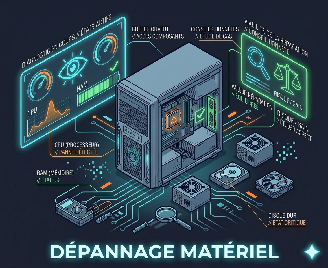 Dépannage matériel