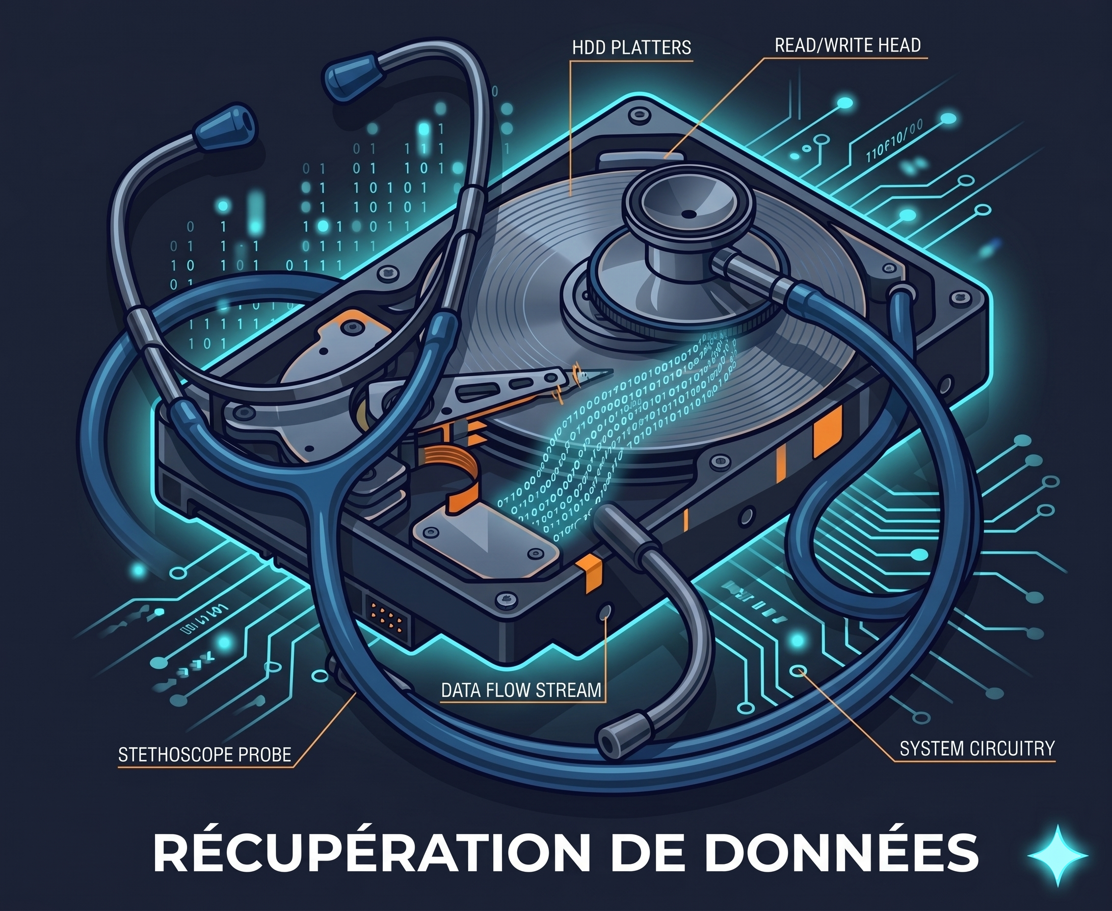 Récupération de données